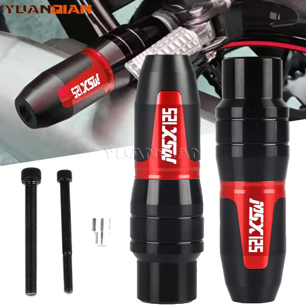 

For Honda GROM MSX125 MSX 125 2019 2020 2021 2022 2023 Motorcycle Accessories Exhaust Frame Sliders Crash Pads Falling Protector