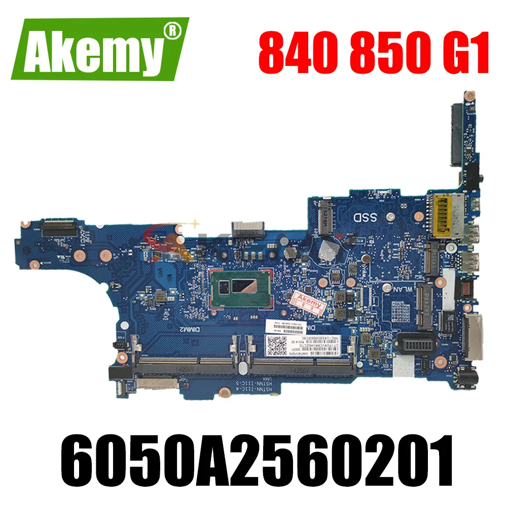 

AKemy 730803-001 730803-501 Laptop motherboard For HP Elitebook 840 850 G1 i5-4200U/4300U/4310U Mainboard 6050A2560201-MB-A03
