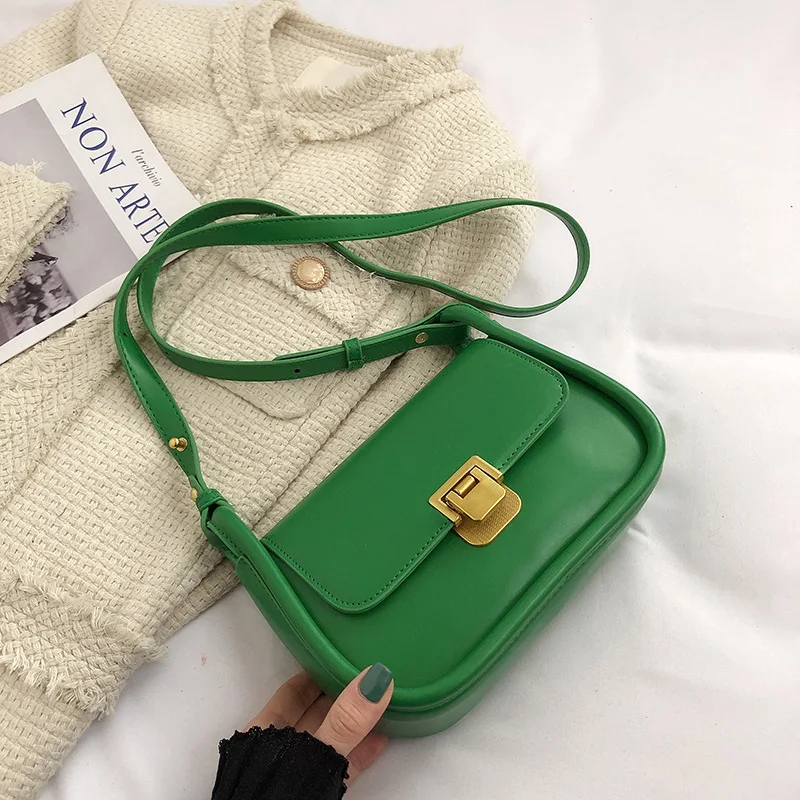 

Luxury Brand Pu Leather Crossbody Bags for Women Fashion Design Underarm Woman Shoulder Bag Female Handbag and Purses New