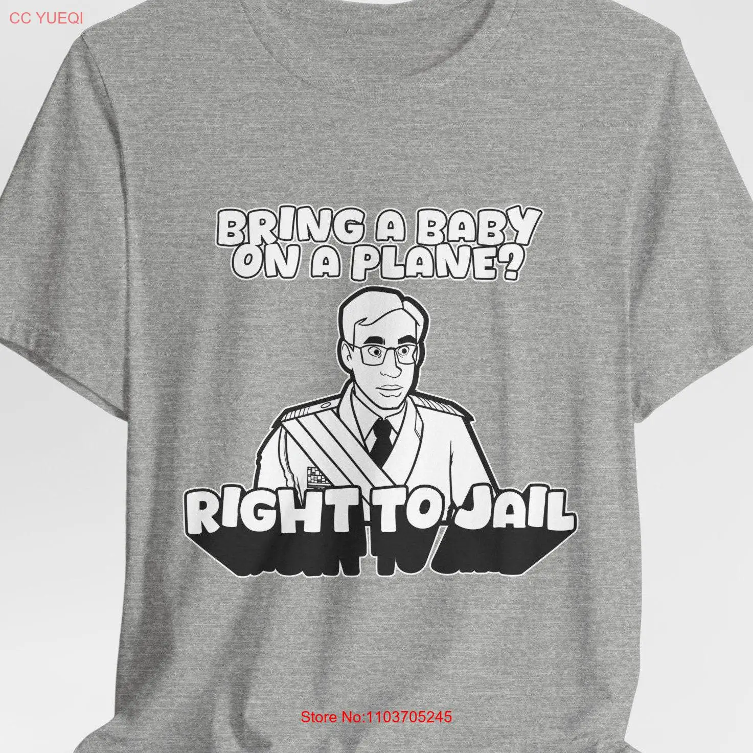 Забавная рубашка Право на тюрьме Raul Babies самолетах Хэллоуин ТВ-шоу комедия