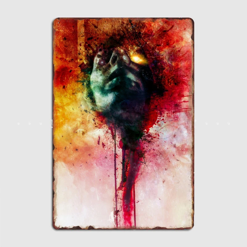 

W.O.U.N.D.s Metal Sign Club Home Garage Club Create Decoration Tin Sign Poster Room Wall Decor