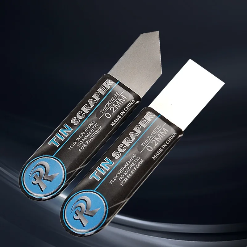 

SIKO Немагнитный скребок для олова из нержавеющей стали C2 C1 для мобильного телефона, высокая твердость BGA CPU NAND DDR IC Chip, лезвие для ремонта сварки