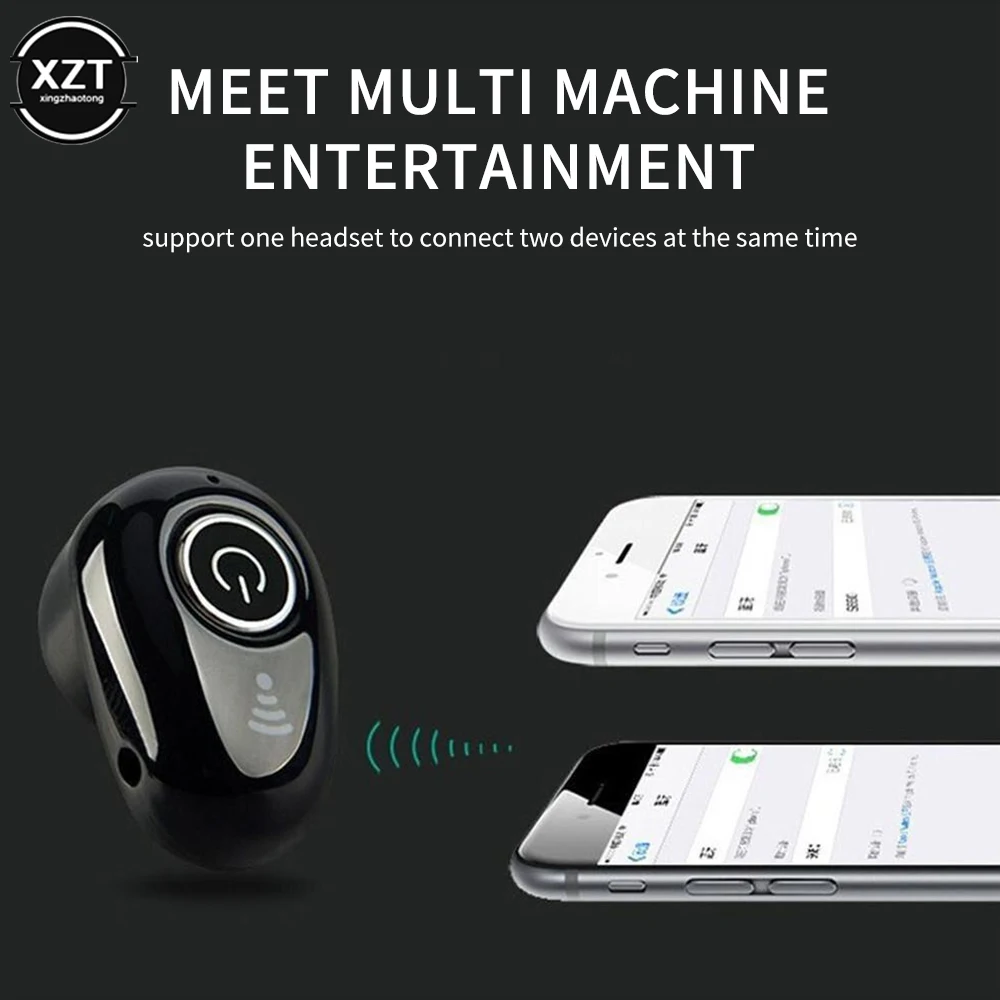 Мини-невидимые беспроводные наушники Ture Bluetooth-наушники громкая связь Hi-Fi стерео