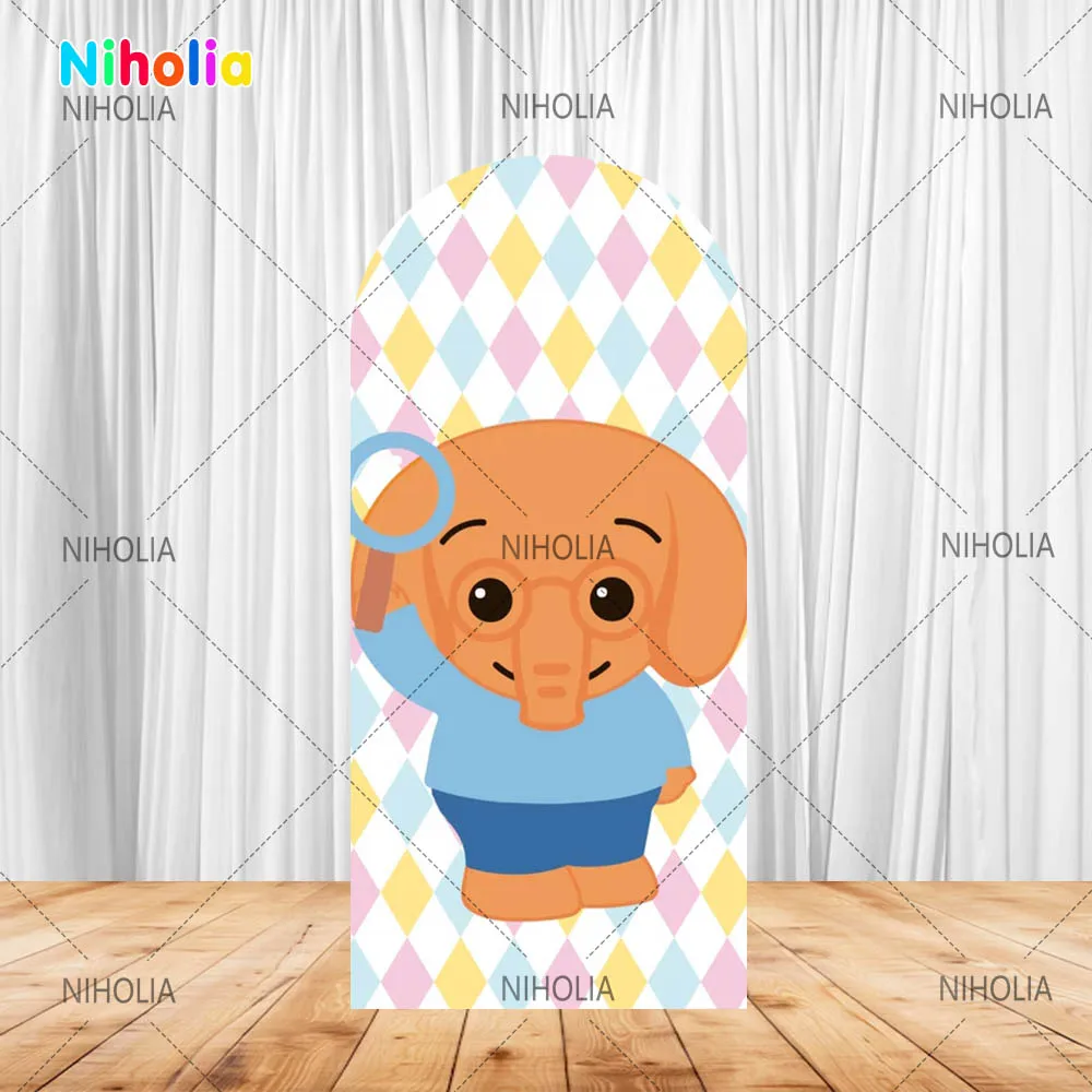 Plim Plims Arch Backdrop Kids Birthday Party Photo Photograph Background Decoration Wall Baby Shower Booth