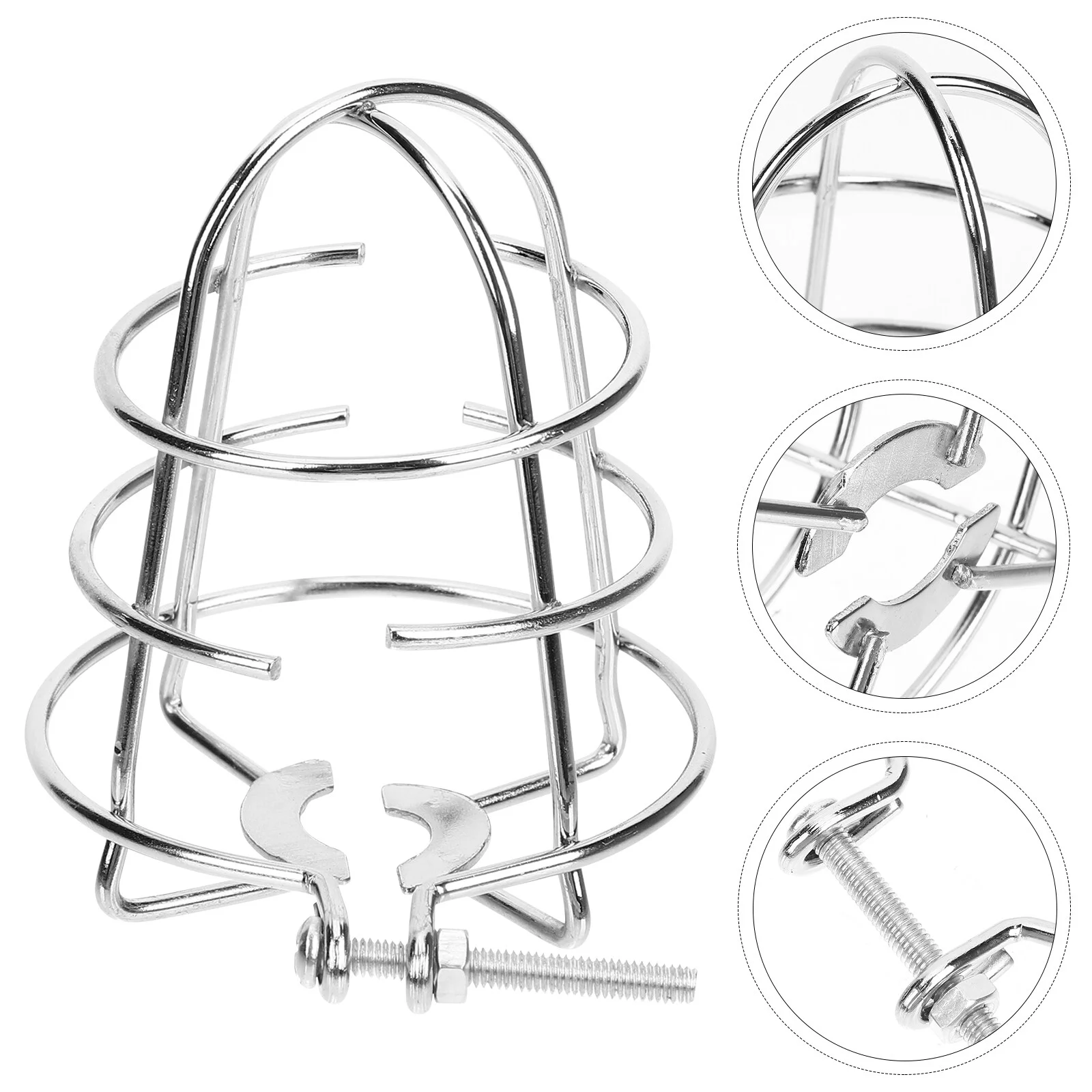 

2pcs Sprinkler Head Protector Fire Sprinkler Bracket Screw Type Fire Head Cage