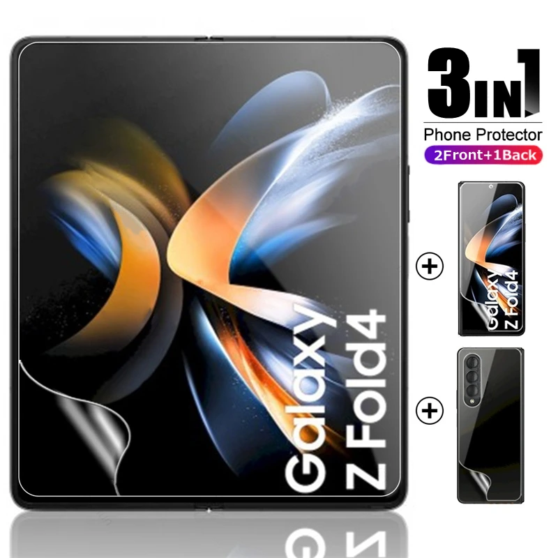 

3 в 1, Гидрогелевая Защитная пленка для Samsung Galaxy Z Fold 4