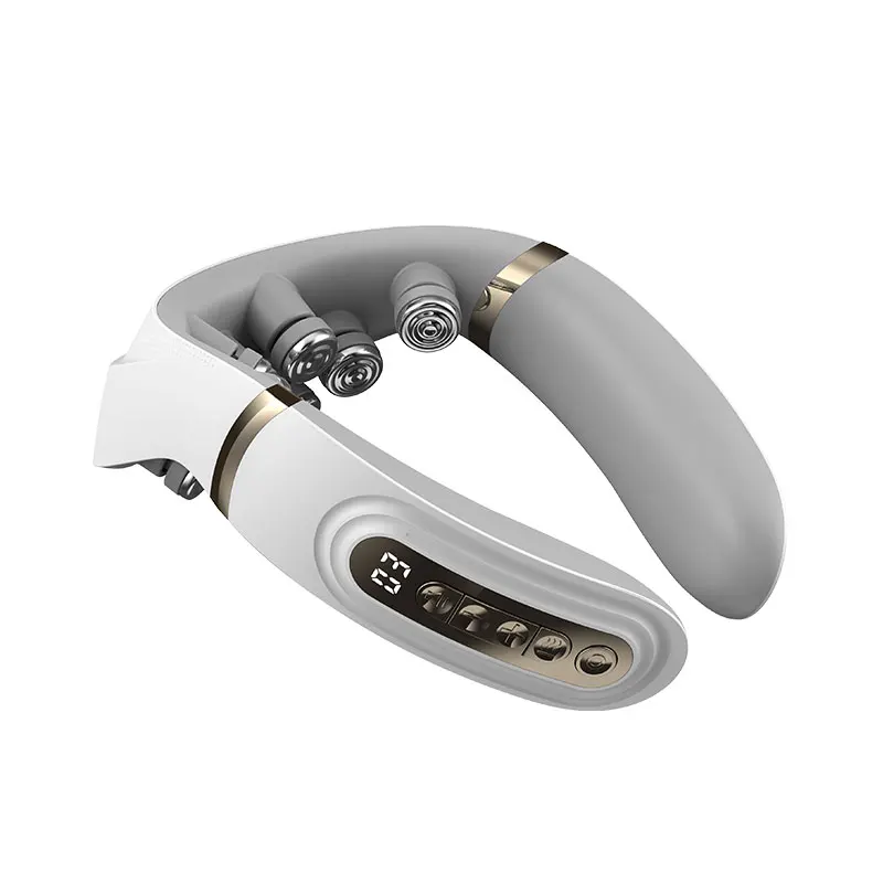 

Neck Massager Hot Compress Neck Back Cervical Spine Pain Relief Kneading Massage Machine Power Control