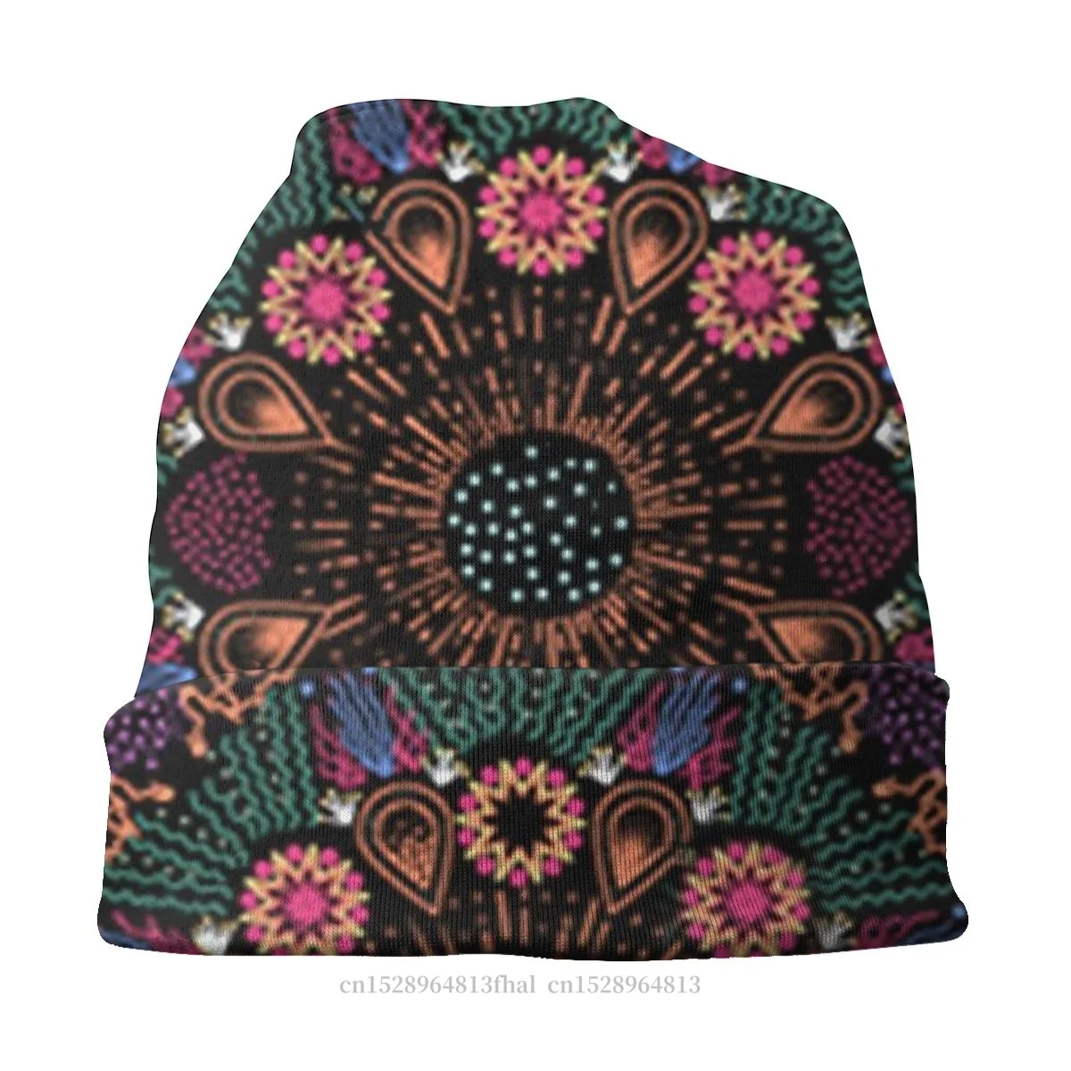 Восточный коврик зимние теплые шапки Shein V-bar версии пустыня космический плюс узор