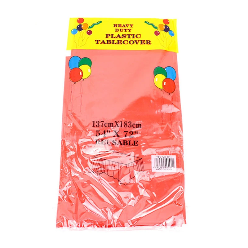 

Одноразовая пластиковая скатерть Yellow