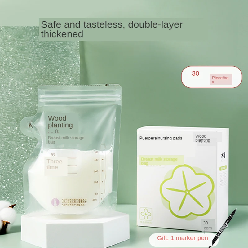 

Breast Milk Storage Bags Disposable Baby Liquid Food Fresh Sealed Bags Portable Infant Feeding Pouchs Packages