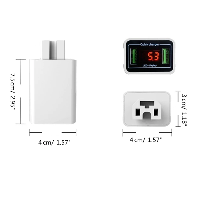 Зарядное устройство USB 2 в 1, 5 В, 2 А, для электрического велосипеда (art.: 3920bfbe534bd) - 3920bfbe534bd