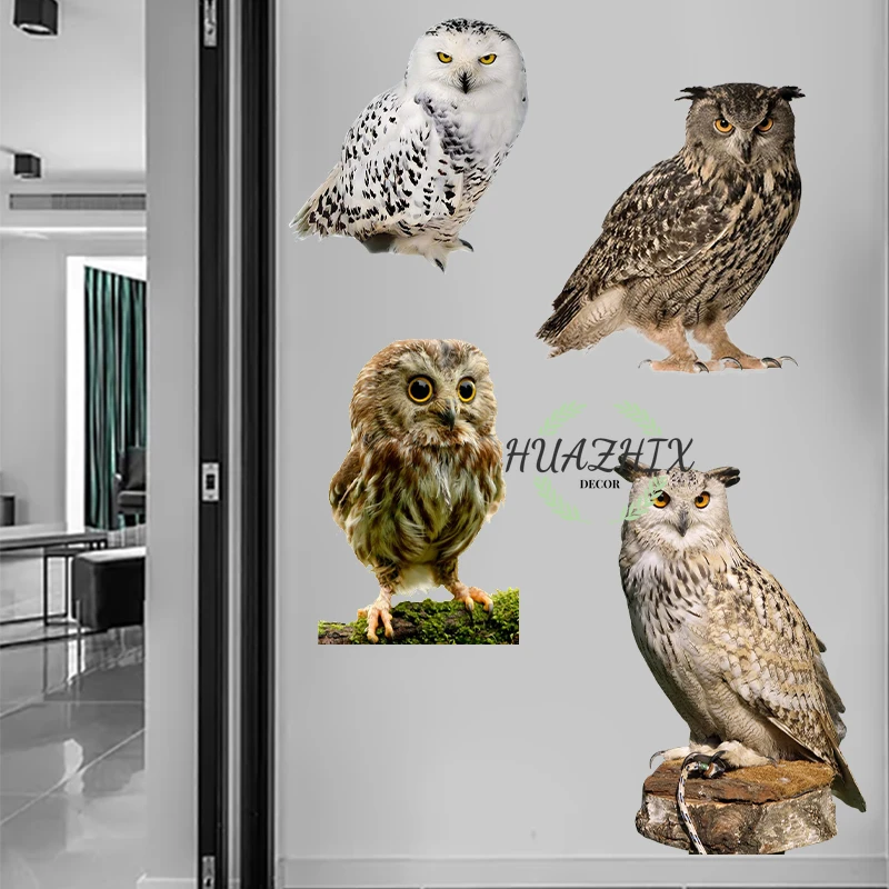 

Owl Bird Wall Sticker Inspiral Quote Wall Decal Bedroom Kids Room Vinyl Decor Cute Removable Diy Stickers for Home Office Decor