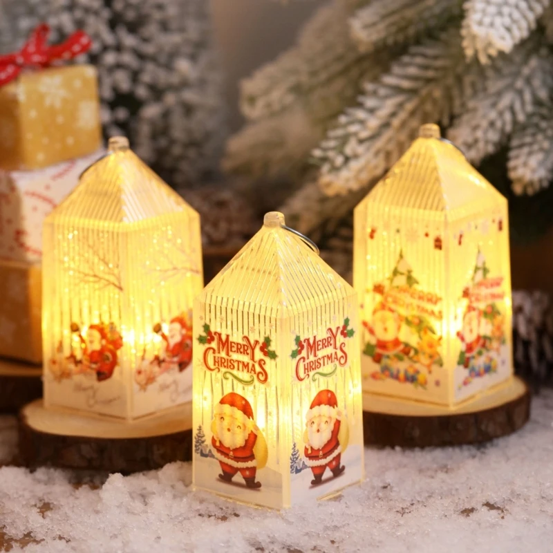 

T5EB Christmas LED Night Lights Decorations Christmas Outdoor Lights Decor
