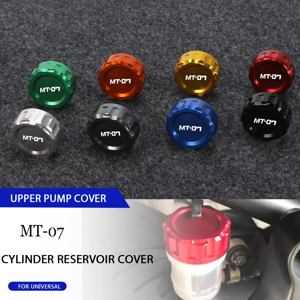 

For YAMAHA MT-07 MT07 MT 07 2014 2015 2016 2017 2018 2019 2020 Rear Master Brake Cylinder Reservoir Motorcycle Oil Tank Cap