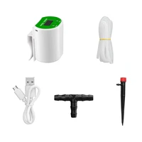 2000ma battery usb charging garden watering timer smart drip system set automatic watering device timer garden self watering kit