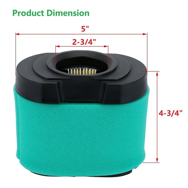 792105 D170 детали воздушного фильтра для John Deer-E MIU11515 MIU11517 D160 LA155 LA165 LA175 Z425 Briggs Stratto-N 593240