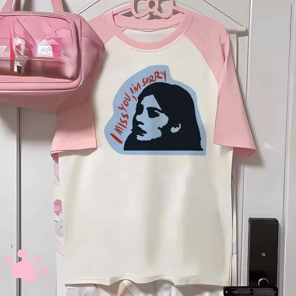 Женская футболка Gracie Abrams в современном стиле Харадзюку для девочек японская