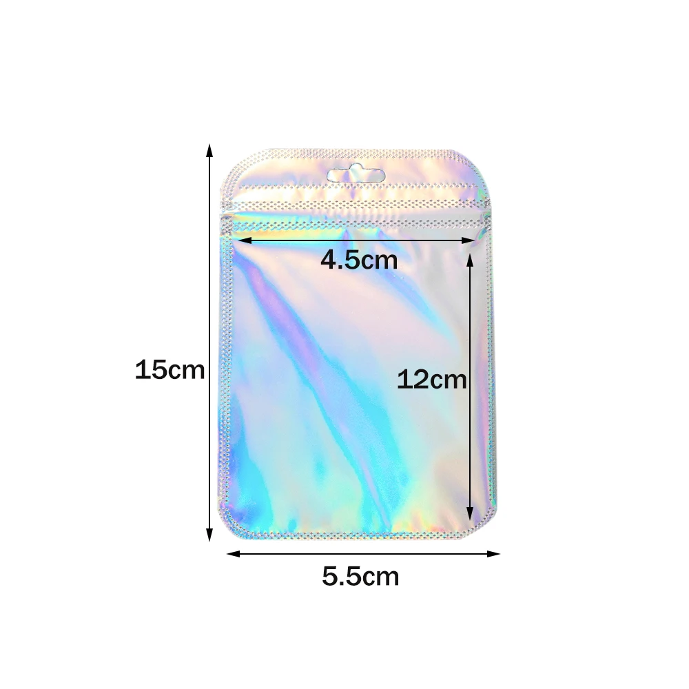 

Голографические пакеты для украшений 50 шт