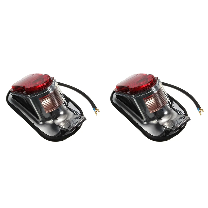 2 шт. Универсальные Задние тормозные лампы для мотоциклов