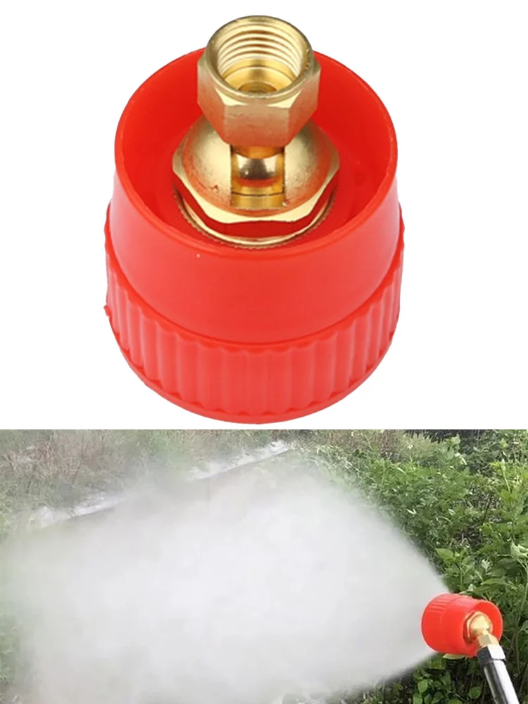 

45 Degree Adjustable Irrigation Spray Nozzle Windproof Mist Sprinkler Pesticide Spray M14 Connector Electric Sprayer Nozzle