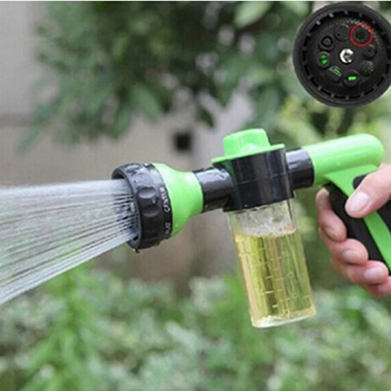 

Water Gun Hose Nozzle Car Washer Garden Watering Jet Spray High Pressure Sprinkler Foam Lance Automobiles Cleaning Tool