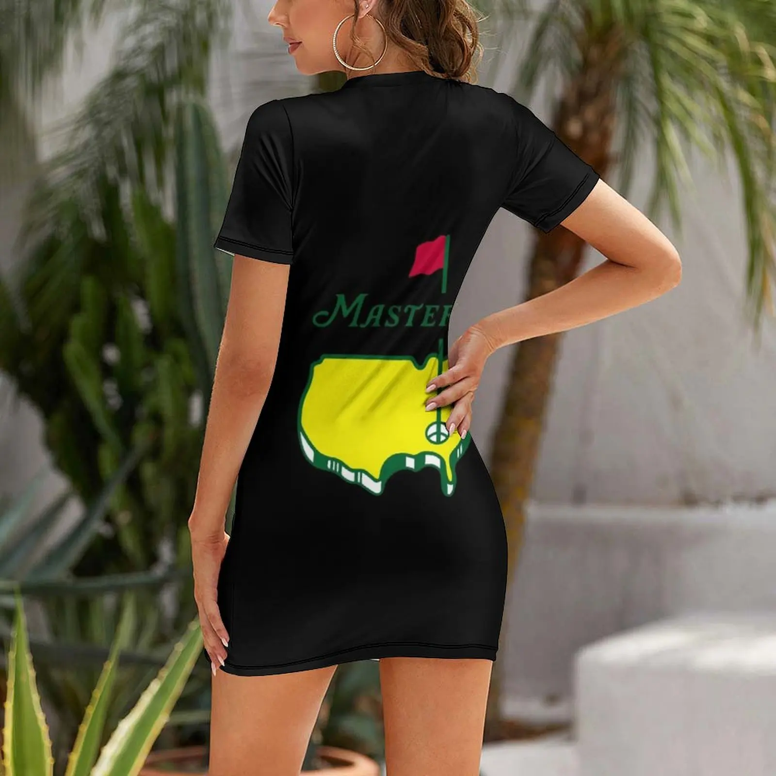 Платье The Masters с короткими рукавами женская одежда тренд 2025 женское платье платья