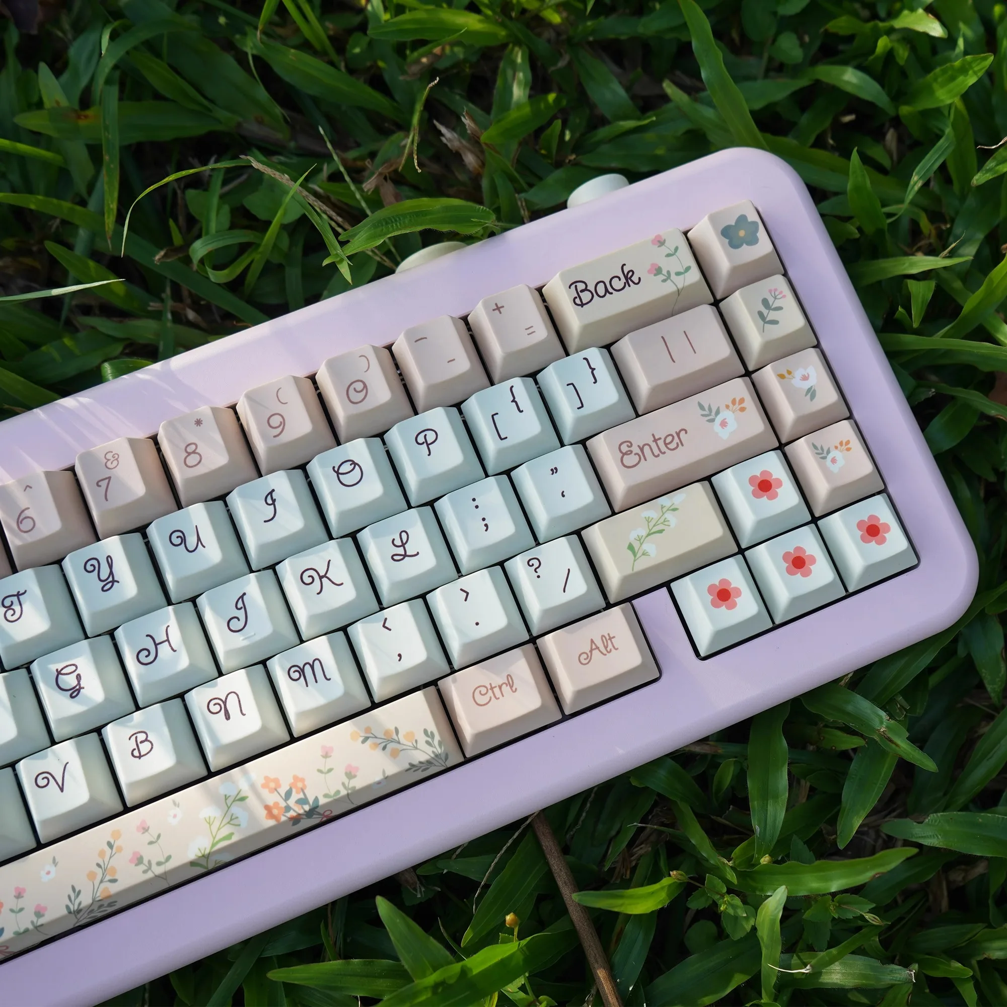 Оригинальные колпачки для клавиш с цветочной тематикой Cherry Height милый ветер