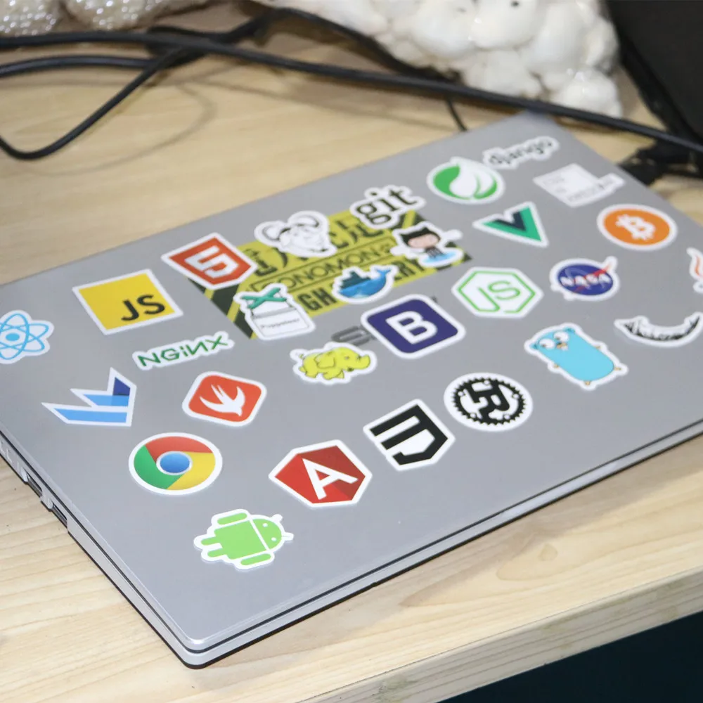 33 шт. мини-наклейка Java программатор Geek Php Docker Html Биткоин облако C ++ языки