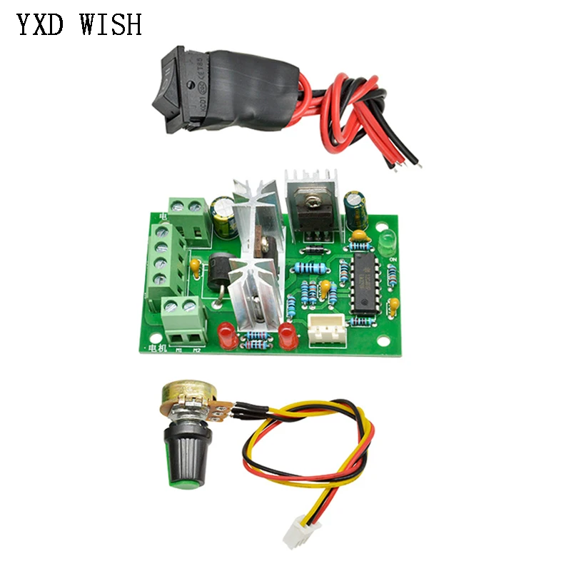 

Регулятор скорости двигателя, 6-30 в, 6 А