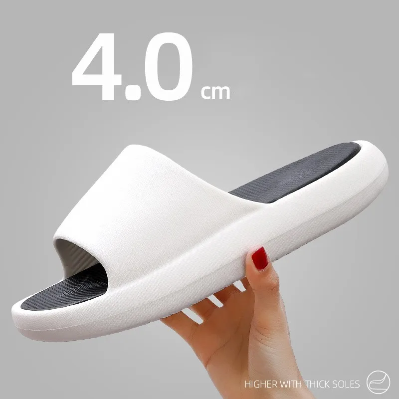 

2023 Summer Cloud Pillow Slides Sandals,House Women Platform Spa Shower Shoes Men Soft Colorful Sole Indoor Home Cute Slippers