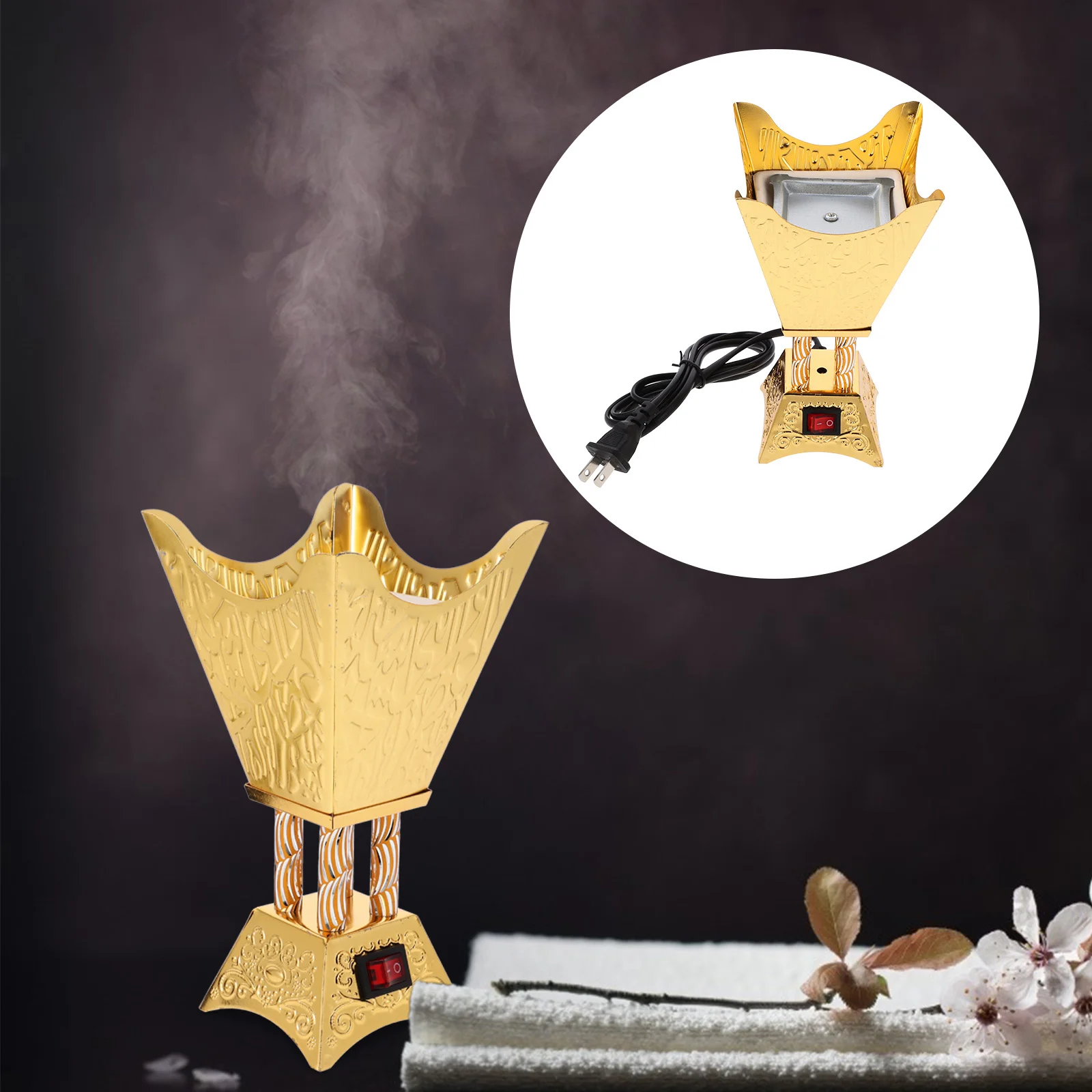 Подключаемая курильница настольная ладан электрический держатель для аромата