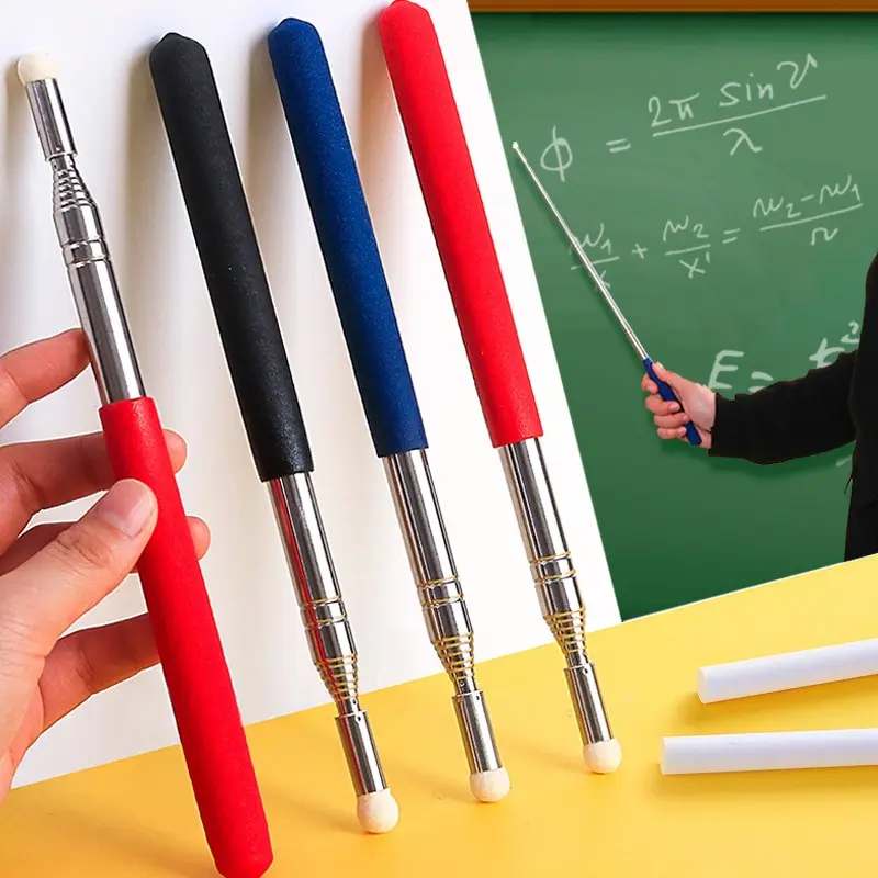 

1M Electronics Whiteboard Pointer Pen Stretchable Pointer Touch Screen Pointer Stainless steel Stretchable Pointers