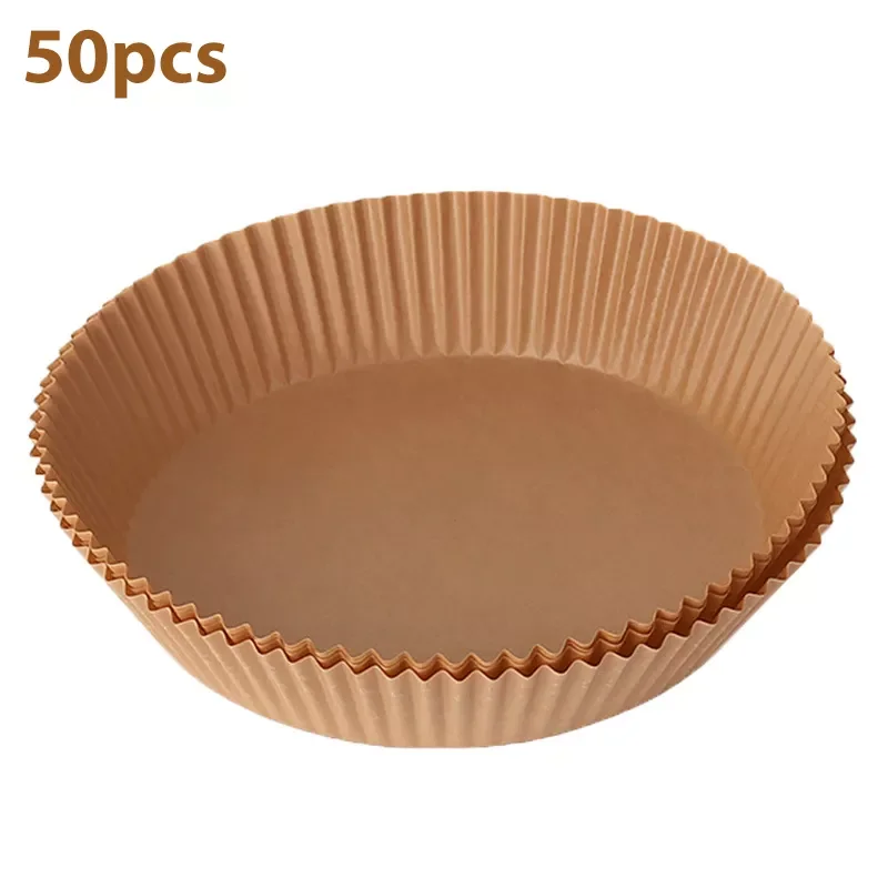 

50pc Special Paper for Air Fryer Baking Oil-proof and Oil-absorbing Paper for Household Barbecue Plate Food Oven Kitchen Pan Pad