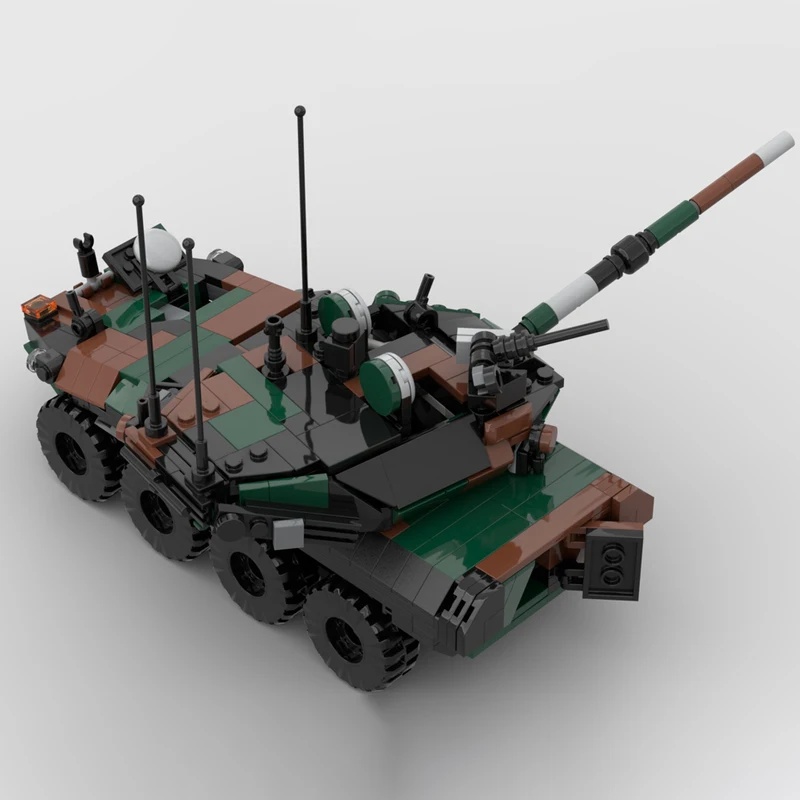 MOC- 215579   Военная военная серия Centauro 2 строительные блоки для сборки бронеавтомобилей, набор креативных подарков, детские игрушки «сделай сам», 680 шт. (art.: 3920cd7facb4c) - 3920cd7facb4c