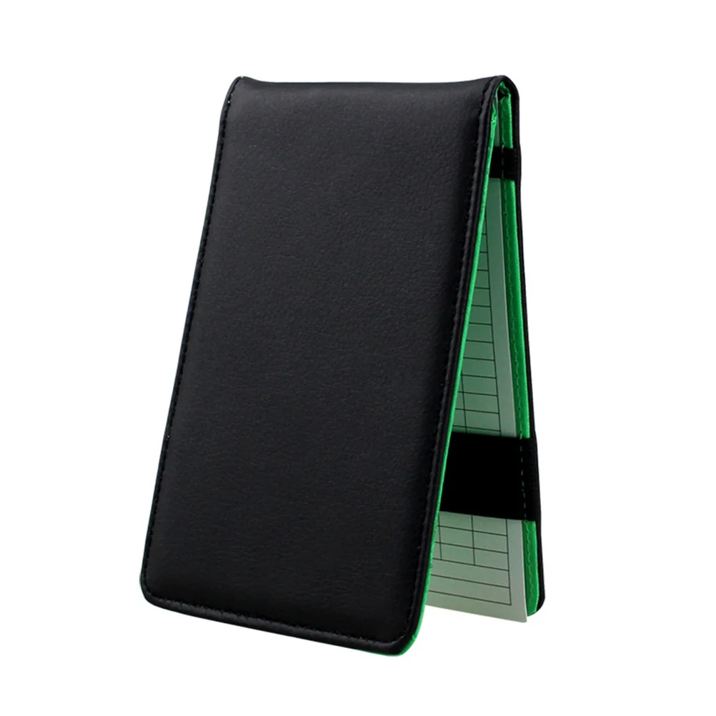 

Golf Score Book Notebook Scorebook Keeping Record Golfs Recording Golfing Paper Stylish Scorecards Holder Wallet