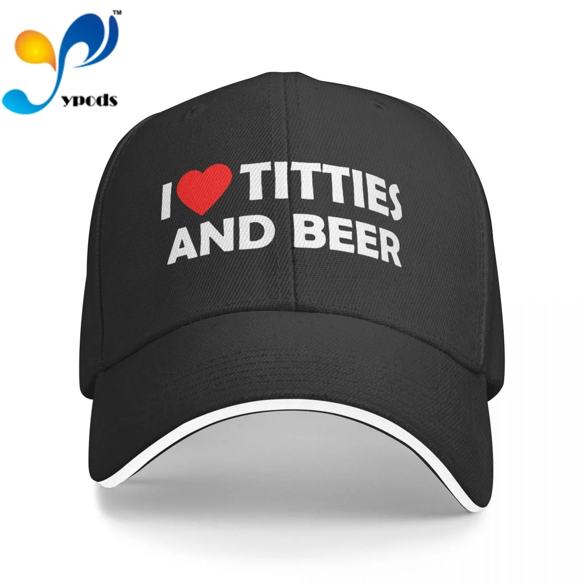

Titties And Beer Trucker Cap Snapback Hat for Men Baseball Mens Hats Caps for Logo