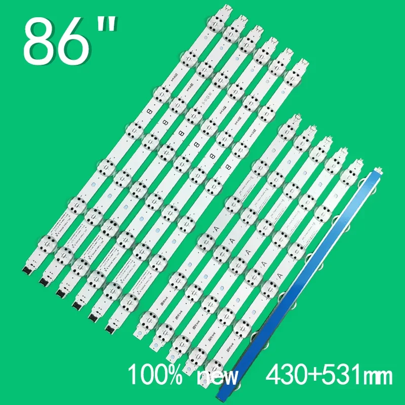 Светодиодная лента для 86UK6300 86UK6500PCB 86UK6570PUB 86UK7500 86UK8070AUB 86UK8070PUA SVL860A03A SVL860A03B trident_86uk65 _ a
