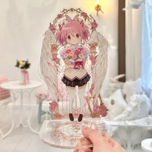 Акриловая фигурка-подставка Канамэ Мадока из аниме Puella Magi Madoka Magica: милый, модный, оригинальный декор для спальни и комнаты (art.: 3920dc35d41fb) - 3920dc35d41fb