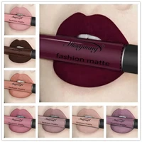 2021 sexy black 1 pcs lipstick matte waterproof velvet lip stick 18 colors pigments makeup matte lipsticks beauty lips for club