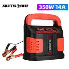Зарядное устройство для автомобильного аккумулятора, 350 Вт, 3-ступенчатый ремонт, 130-250 В, быстрая зарядка, зимняя автоматическая настройка, автомобильные аксессуары