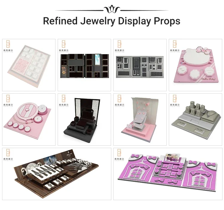 Оптовая продажа держатель для ювелирных изделий из микрофибры подставка сделай