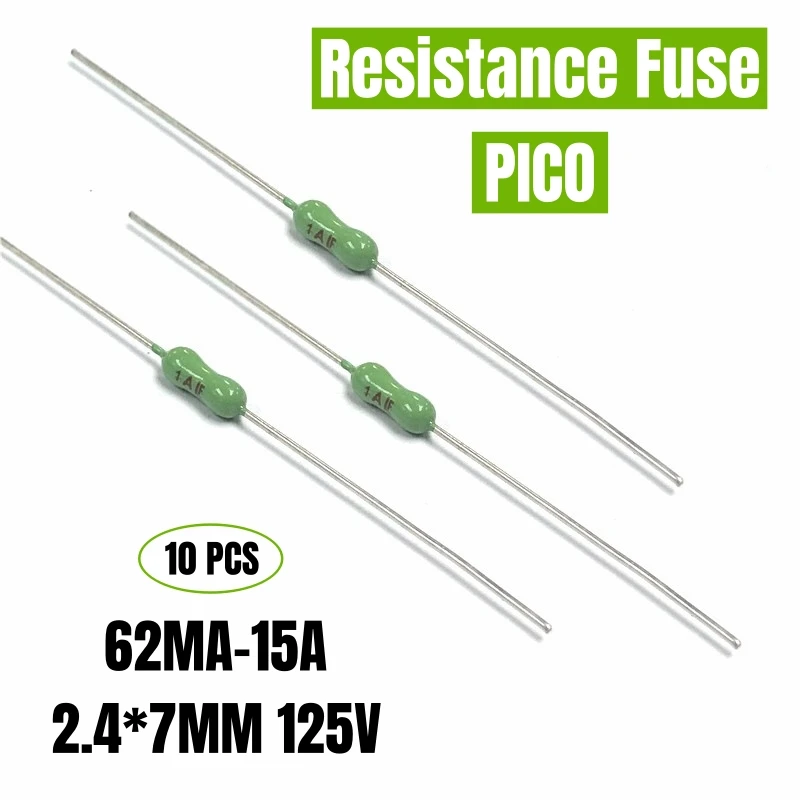 10 шт. оригинальный быстродействующий предохранитель LF PICO 125 в 62 Ма 1A 2A 3A 4A 5A 7A 8A 10A 12A