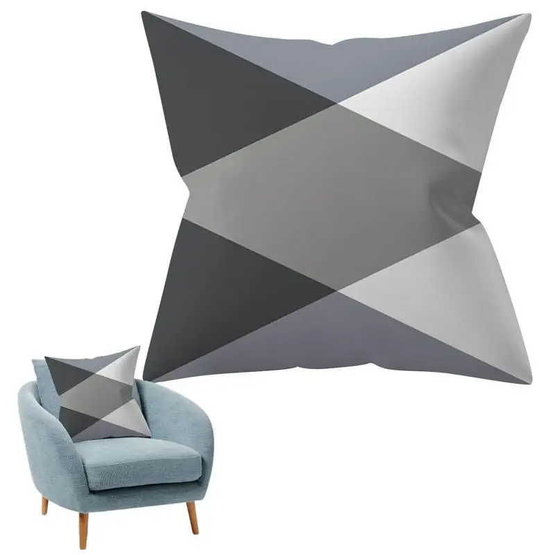 

Наволочка декоративная с геометрическим рисунком, 18X18 дюймов