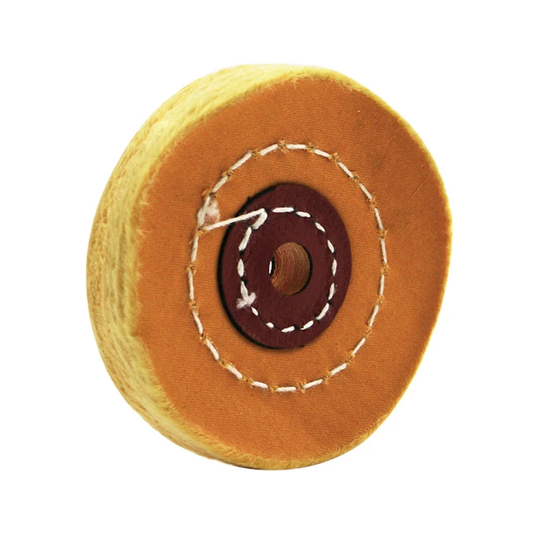 Шлифовальный круг 75 мм из шерсти и хлопка для полировки корундовый измельчитель 8