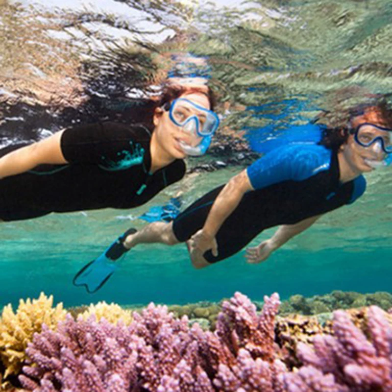 Профессиональные маски для подводного плавания незапотевающие очки взрослых