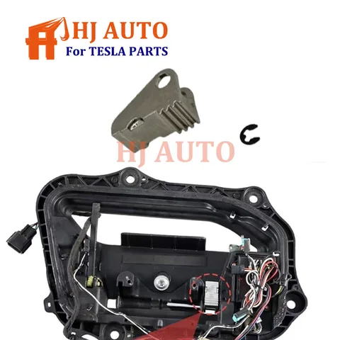 1016009 -00-B/C/E 1042845 -00-A Tesla Model S Ремонтный комплект для обновления дверной ручки, жгут проводов микропереключателя, весло с зажимами для дверной панели