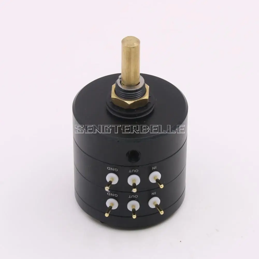 

New 24 Steps Dual-Channel Serial Type Volume Potentiometer Vishay Dale Resistors For Amplifier