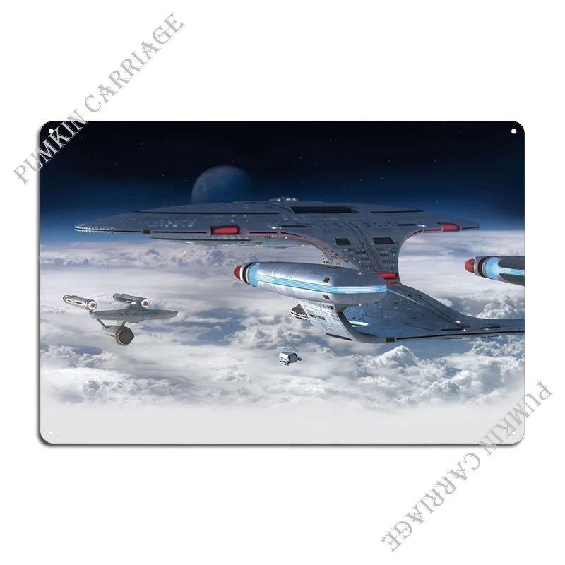 Металлический плакат Ncc 1701 D настенный для гостиной проектирование дома