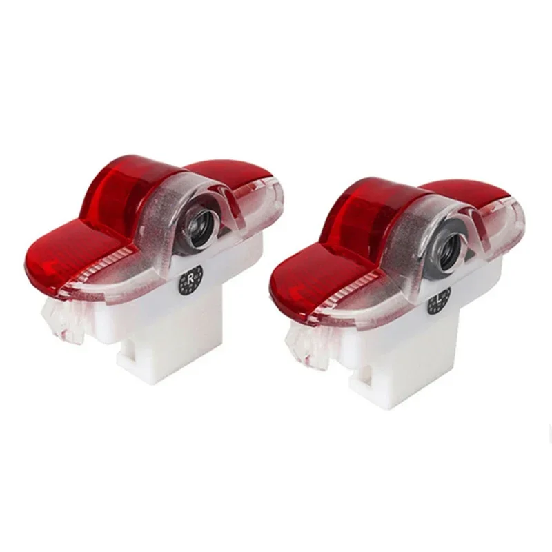 2 шт. автомобильные лампы Auro проектор дверей приветственная лампа для VW Polo 2002-2005