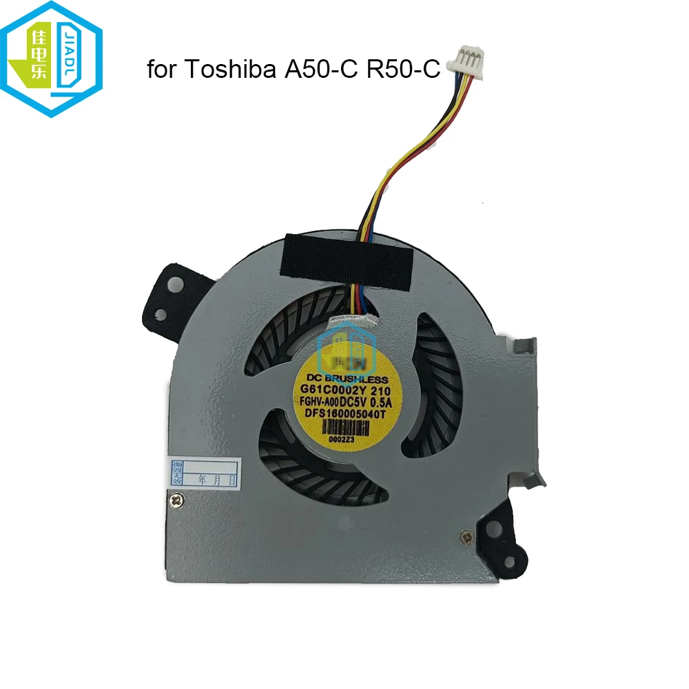 Кулер для процессора ноутбука, Охлаждающие вентиляторы для Toshiba Tecra A50-C R50-C A50-C1510 A50-C1520 A50-F R50-B L50-D безщеточный G61C0002Y FGHV